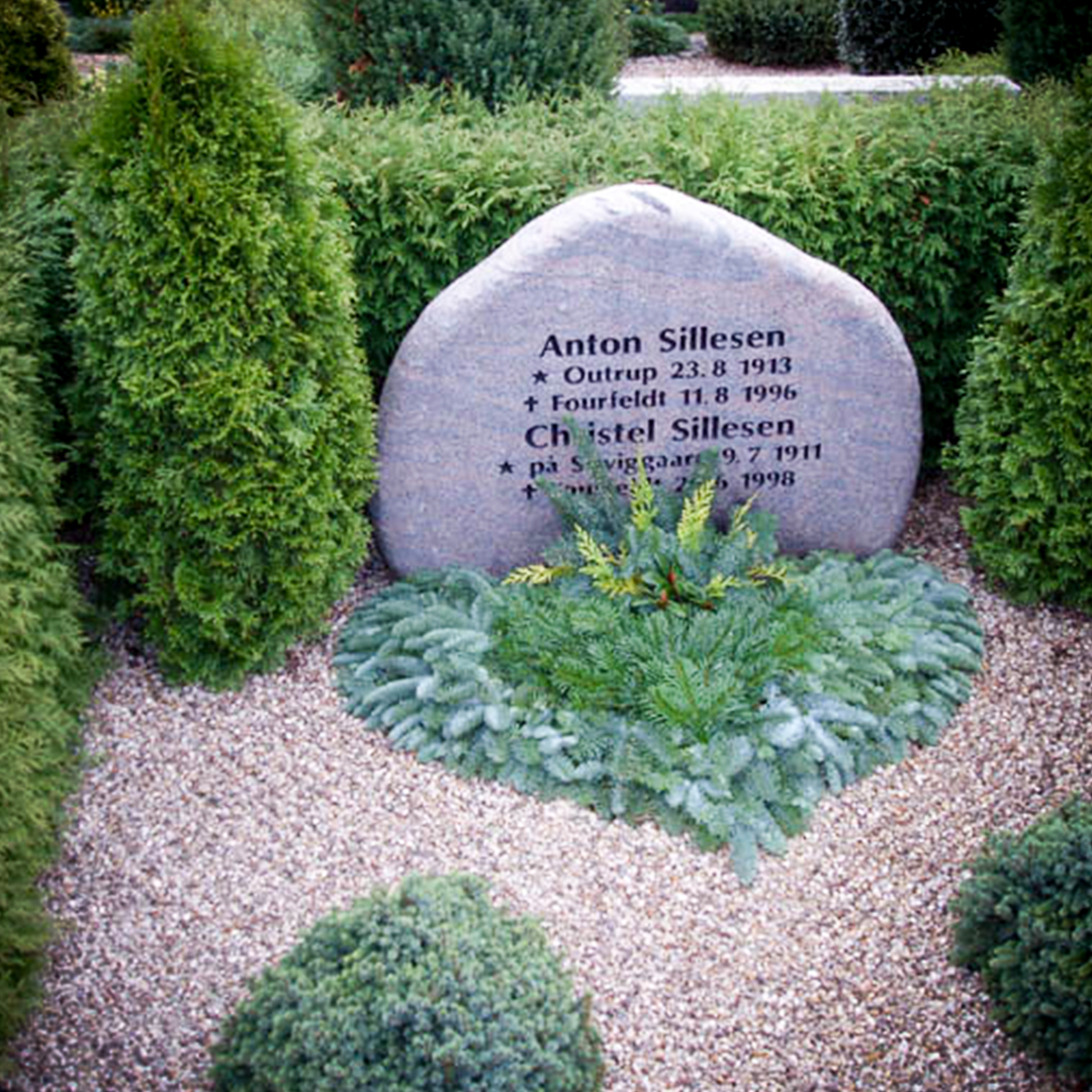 Anlægsgartner på kirkegården